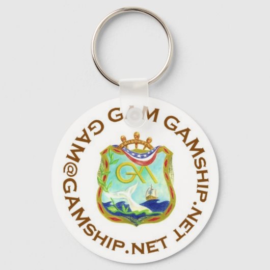 zeebruin sleutelhanger (Voorkant)