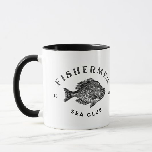 Zeeclub voor Vissers Mok (Links)