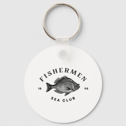 Zeeclub voor Vissers Sleutelhanger (Voorkant)