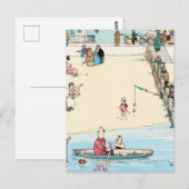 “Zeecrime” door W Heath Robinson Briefkaart (Voorkant / Achterkant)