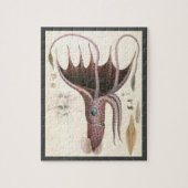 zeedieren, baardplein legpuzzel (Verticaal)