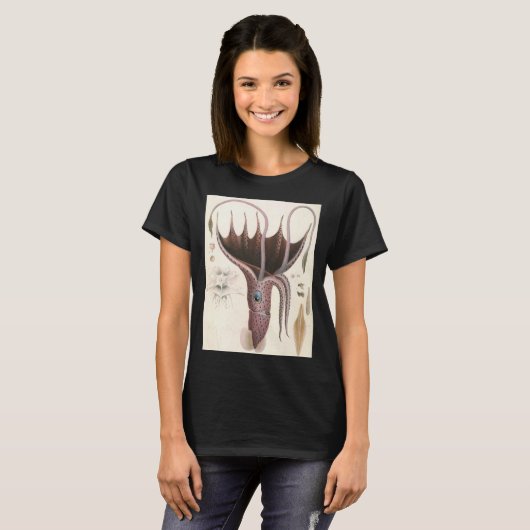  zeedieren, baardplein t-shirt (Voorkant volledig)