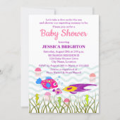 Zeedieren Baby Shower Kaart (Voorkant)
