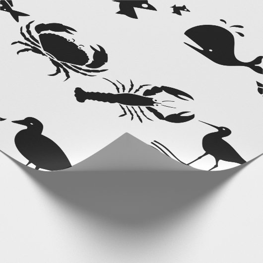 ZEEDIEREN CADEAUPAPIER (Hoek)