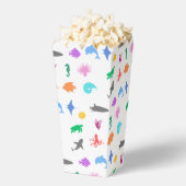 Zeedieren met patronen bedankdoosjes (Popped)