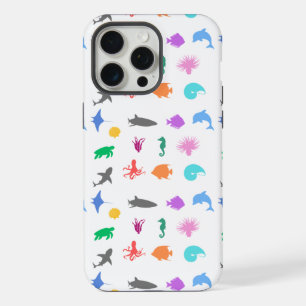 Zeedieren met patronen iPhone 15 pro max case