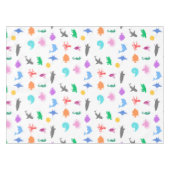 Zeedieren met patronen tafelkleed (Voorkant (Horizontaal))