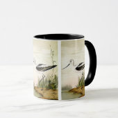  zeedieren Shorebirds, Avocet Birds Mok (Voorkant rechts)