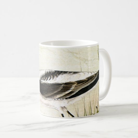  zeedieren Shorebirds, Avocet Birds Mok (Voorkant rechts)