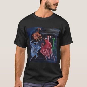 Zeedieren van het Middellandse Zee-water T-shirt