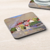  zeedorp Italië Toerisme Bier Onderzetter (Linkerzijde)