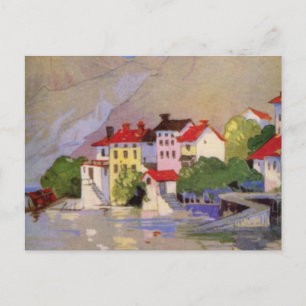  zeedorp Italië Toerisme Briefkaart