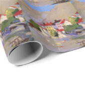  zeedorp Italië Toerisme Cadeaupapier (Rol Hoek)