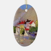  zeedorp Italië Toerisme Keramisch Ornament (Rechts)