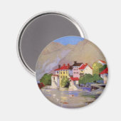 zeedorp Italië Toerisme Magneet (Voorkant / Achterkant)