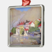  zeedorp Italië Toerisme Metalen Ornament (Links)