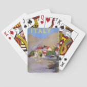  zeedorp Italië Toerisme Pokerkaarten (Achterkant)