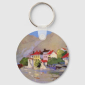 zeedorp Italië Toerisme Sleutelhanger (Voorkant)