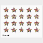 zeedorp Italië Toerisme Ster Sticker (Vel)
