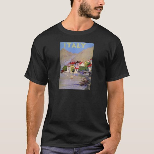 zeedorp Italië Toerisme T-shirt (Voorkant)