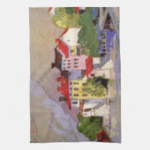  zeedorp Italië Toerisme Theedoek (Verticaal)