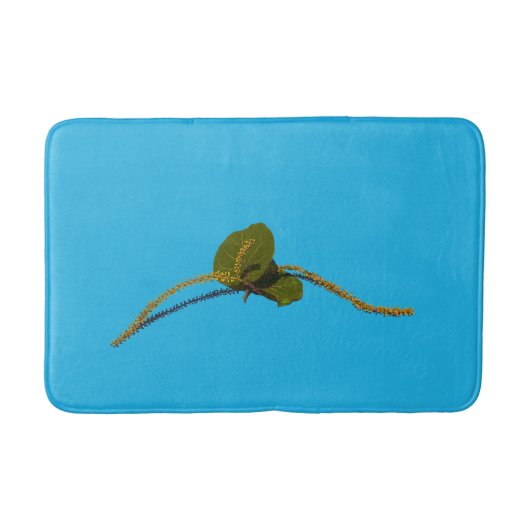 Zeedruif Bloesems- Lagune Badmat (Voorkant)