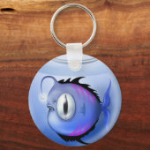 Zeeduivel aquarium vis schaal schattig sleutelhanger (Voorkant)