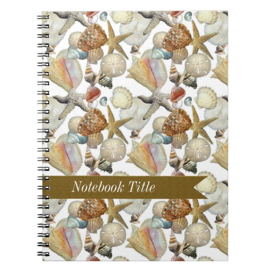 Zeeduivel — Beach Journal-notebook Notitieboek (Voorkant)