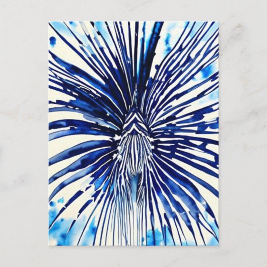 Zeeduivel Briefkaart (Voorkant)