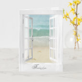 zeeduivel, denk aan je kaart (Gele Bloem)