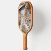 Zeeduivel en goudmakreel Natuur aan de kust Pickleball Paddle (Links)