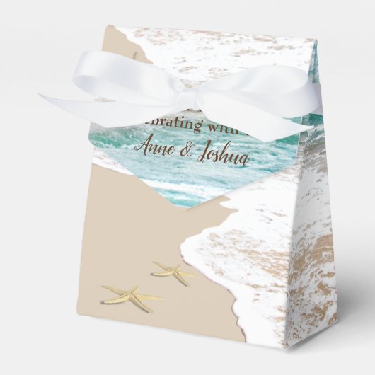 Zeeduivel en Surf op strand Bedankdoosjes (Voorkant Zijde)