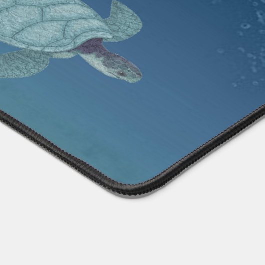 Zeeduivel- en zwemschildpadden van zee bureaumat (Hoek)