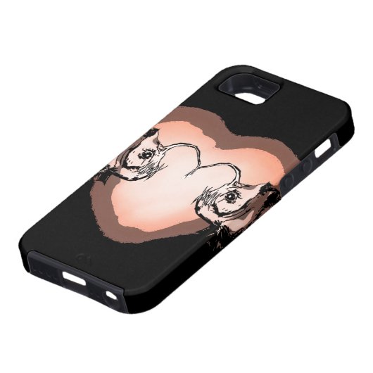 Zeeduivel in de liefde Case-Mate iPhone case (Onderkant)