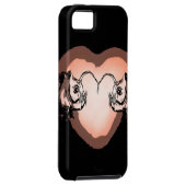 Zeeduivel in de liefde Case-Mate iPhone case (Back/Rechts)