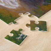 Zeeduivel, kustlandschap, jacht en palmkunst legpuzzel (Zijkant)