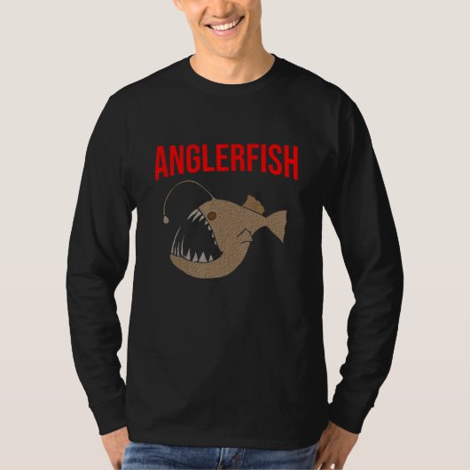 Zeeduivel Licht Duisternis Liefheeft Zeemonster T-shirt (Voorkant)