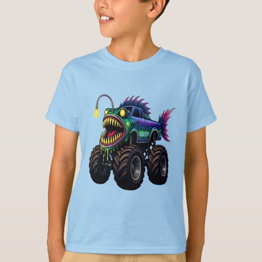Zeeduivel Monstertruck T-shirt (Voorkant)