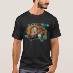 Zeeduivel onderzeesteampunk Shirt
