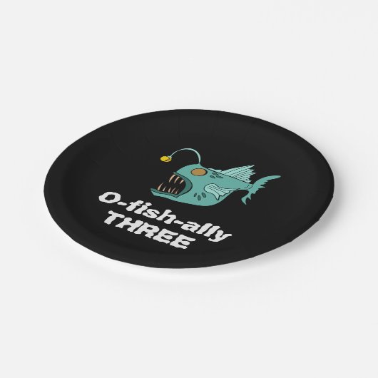 Zeeduivel Papieren Bordje (Gekanteld)