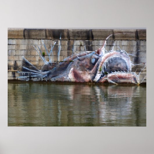 Zeeduivel Poster (Voorkant)