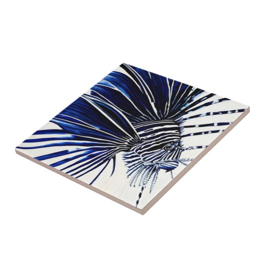 Zeeduivel Tegeltje (Zijkant)