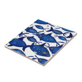 Zeeduivel Tegeltje (Zijkant)