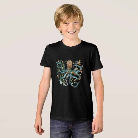 Zeeduivel Tri-Blend Shirt (Voorkant volledig)