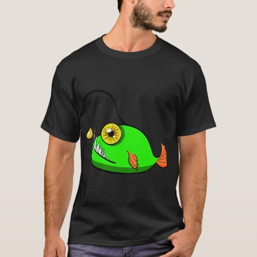 Zeeduivel Vis T-shirt (Voorkant)