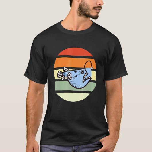 Zeeduivel - Visser Vis T-shirt (Voorkant)