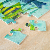 Zeeduivel zeepaardje legpuzzel (Zijkant)