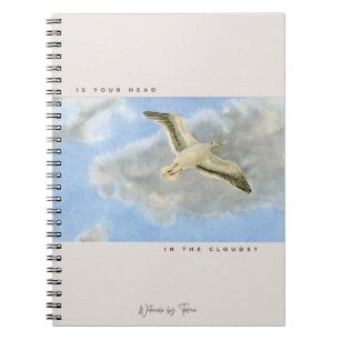 Zeeëend in de wolken notitieboek