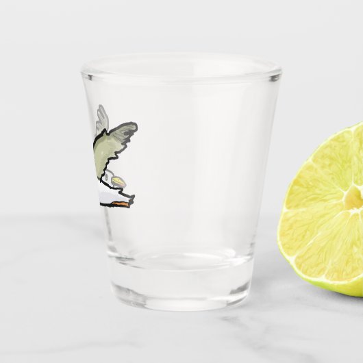 Zeeëend Shot Glas (Rechts)