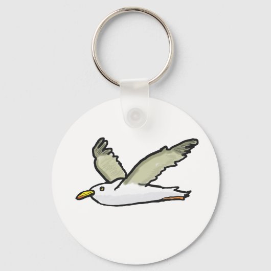 Zeeëend Sleutelhanger (Voorkant)
